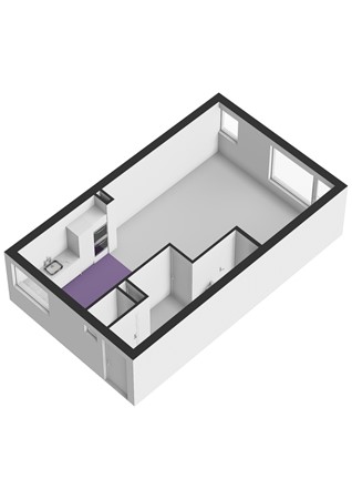 Floorplan - Albert Schweitzererf 6, 3263 SL Oud-Beijerland